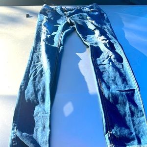 Bamboo stretch jeans size 9-10